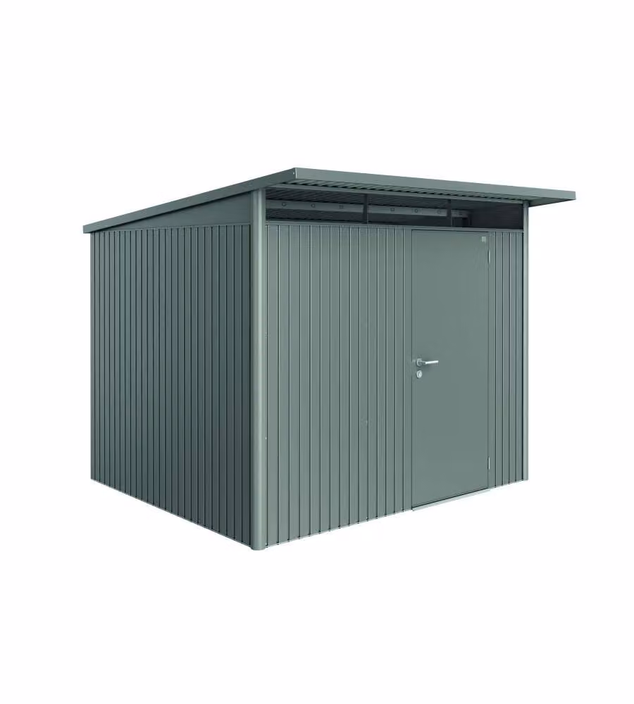 Casetta AvantGarde Misura A6 grigio quarzo metallizzato con porta standard
