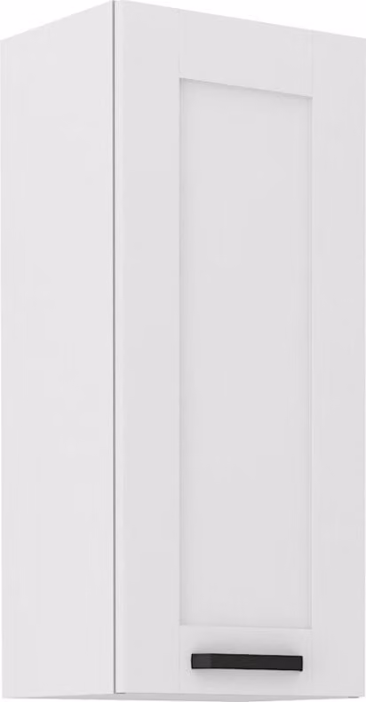 Armadietto superiore alto LAILI - larghezza 40 cm, bianco