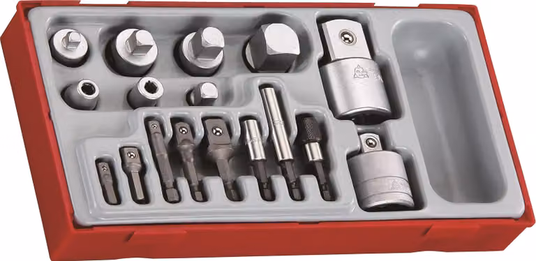 Tengtools 185800109 Juego De Adaptadores 1/4"-3/8"-1/2"-3/4" Ttadp17