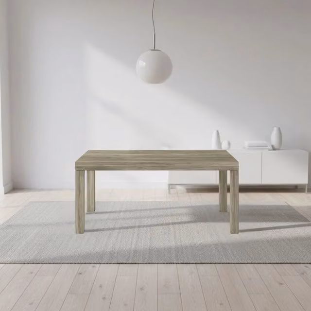 Tavolo allungabile Piana T07 IMAB larice grigio 140/215 cm con 2 allunghe