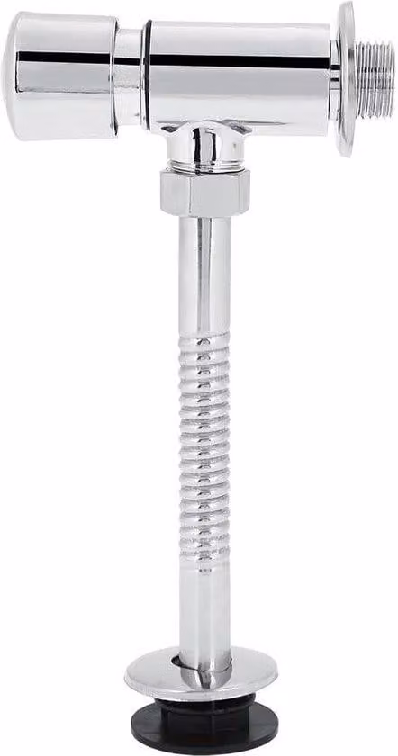 Scarico per WC - Rivestimento in zinco resistente - WC per bagno - Meccanismo di scarico manuale - Utensile per il meccanismo di scarico