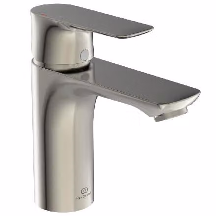 Ideal Standard Connect Air, miscelatore per lavabo senza scarico, sporgenza 112 mm A7024GN Silver Storm