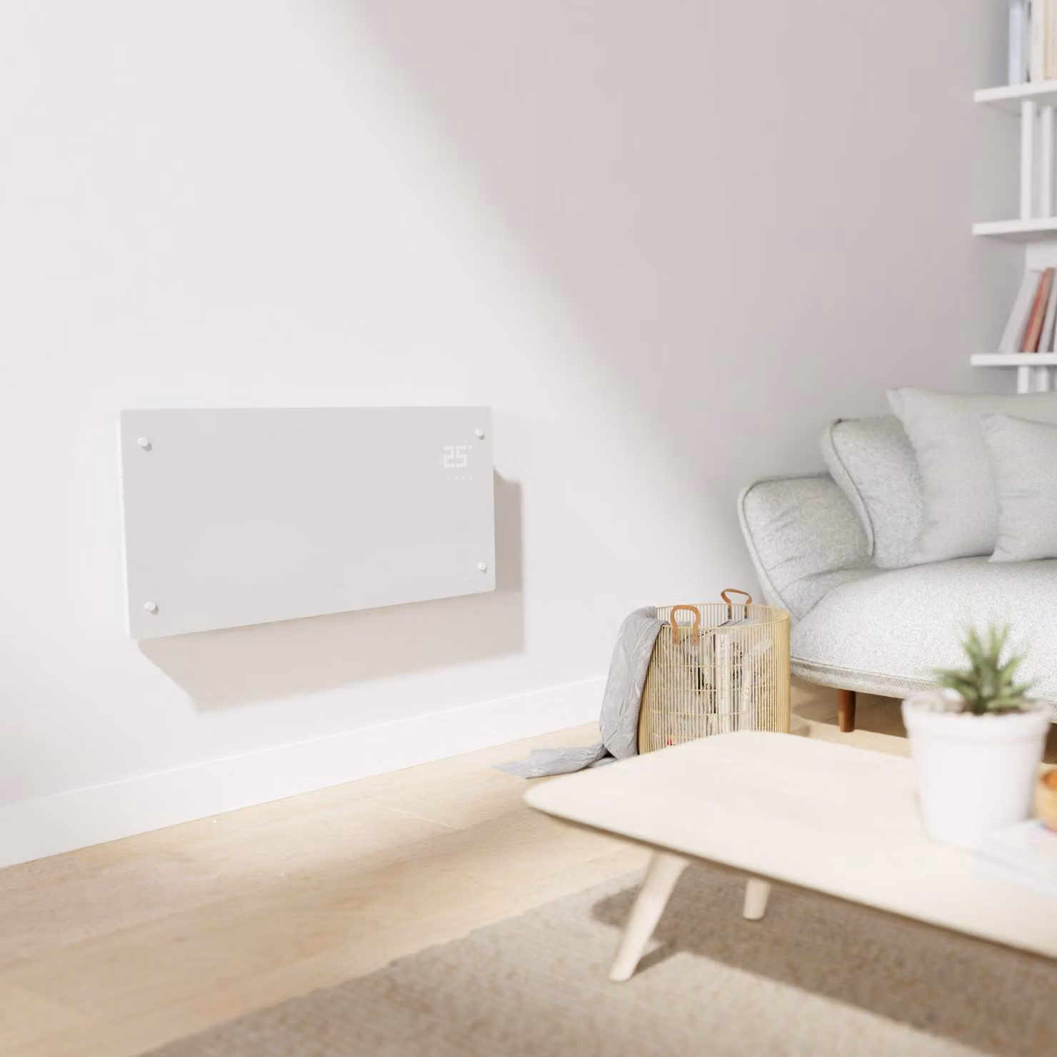Riscaldatore a convezione in vetro Hombli 2000W