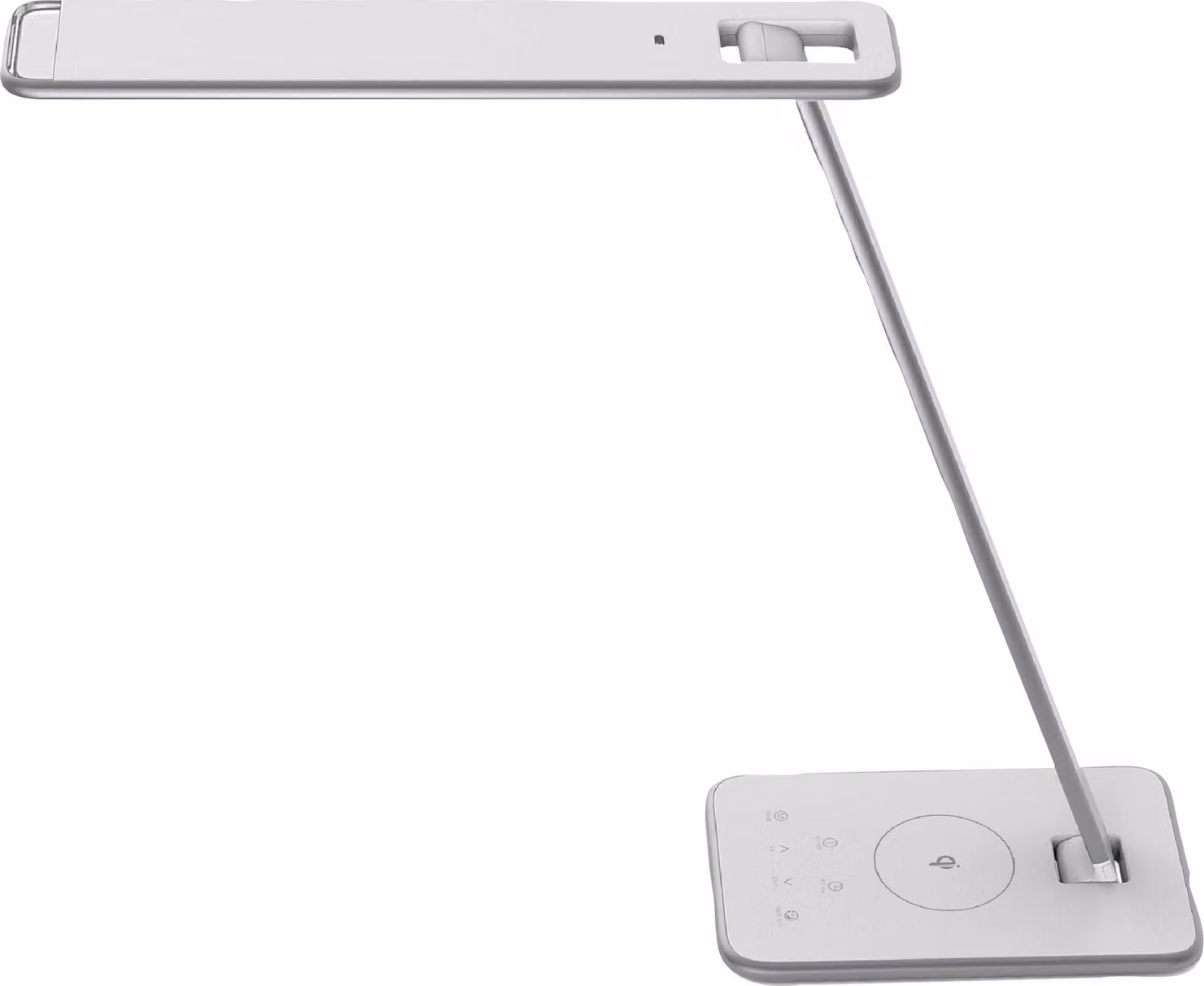 UNiLUX 400093836 Lampada da tavolo UNiLUX LED JAZZ, bianco / grigio metallo
