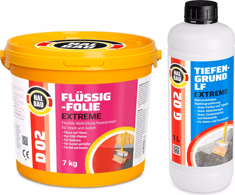 Foglio liquido 7kg set di sigillatura balcone bagno primer profondo 1L esterno interno H202