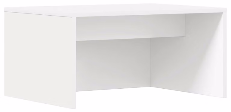 Solidchoice - Scrivania a muro in legno con superficie facile da pulire