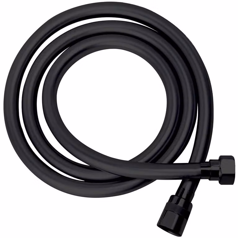 CERANO - Tubo flessibile per doccia - nero opaco - 150 cm