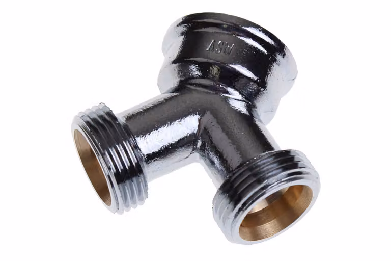 UNIVERSEEL - Raccordo a Y da 3/4" - Cromato - 10006036
