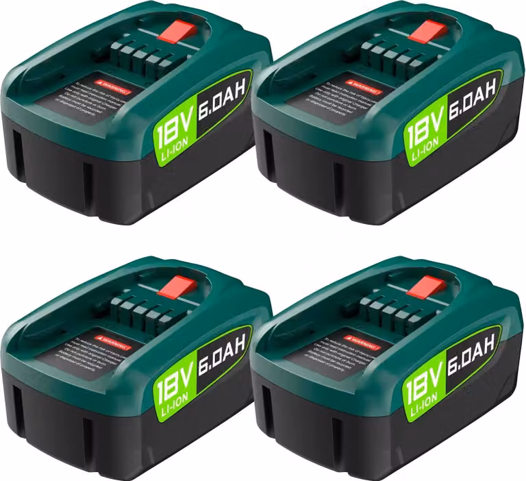 Batteria ricaricabile per utensili elettrici - PBA 18V Li-Ion - >3500 mAh, ricaricabile, batteria sostitutiva compatibile, solo batteria - Rosa