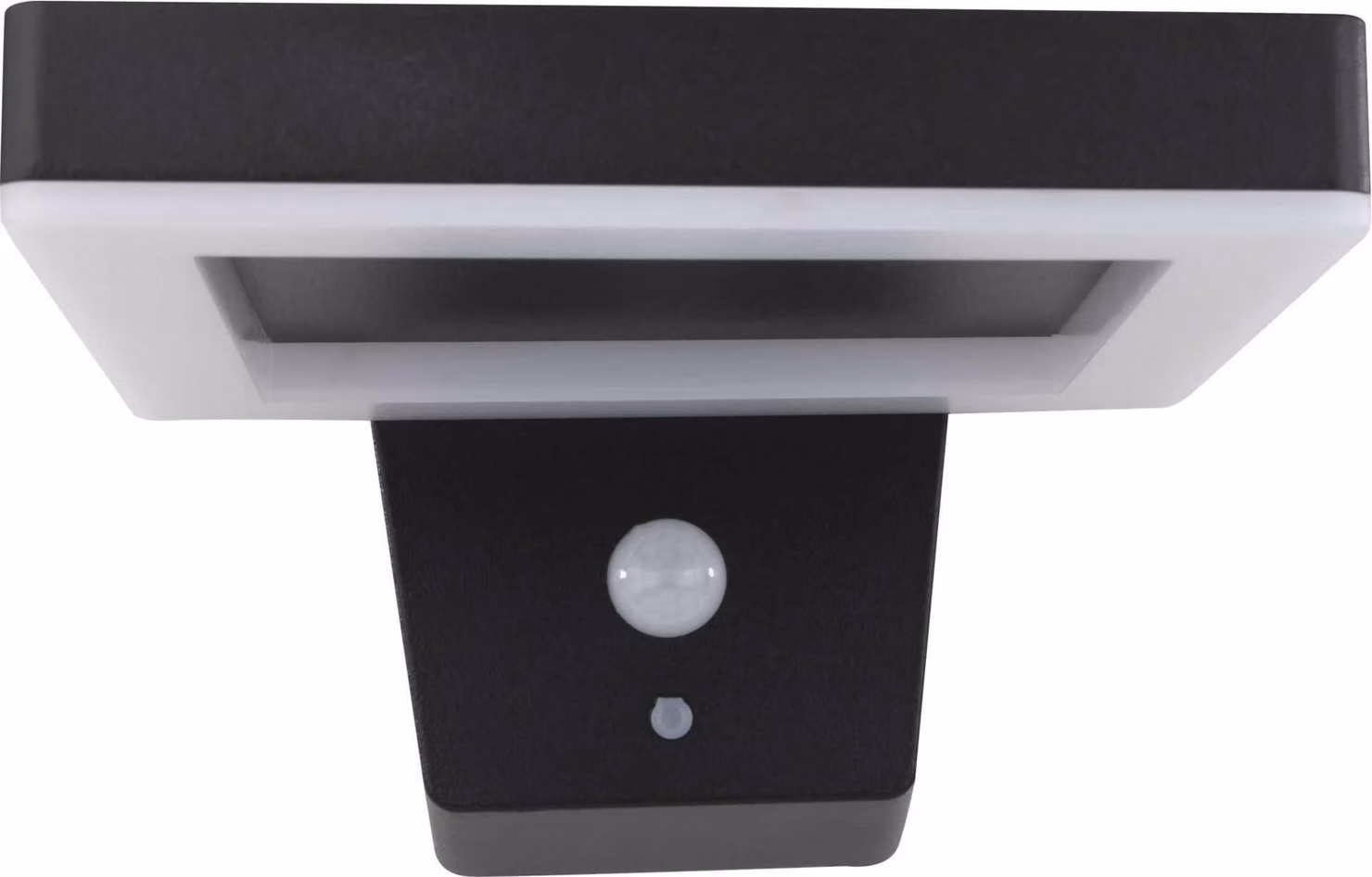 REV LED Solar Wandleuchte Square schwarz