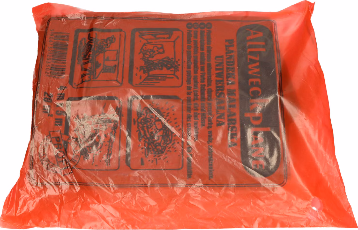 KOTARBAU® Pellicola per mascheratura 4x5m Extra forte Pellicola antipolvere Pellicola per edilizia Telone di plastica Pellicola multiuso Telone da imbianchino Pellicola da imbianchino per ristrutturazioni e traslochi