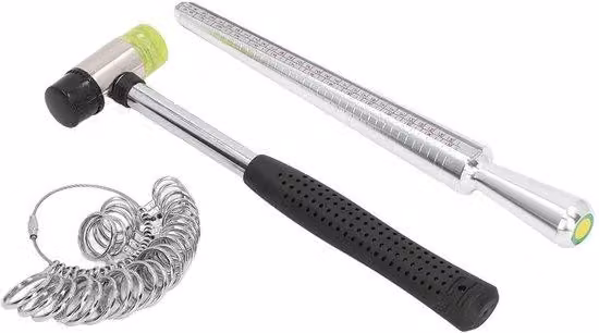 Misuratore di spessore in alluminio, disponibile in 4 dimensioni – leggero e portatile