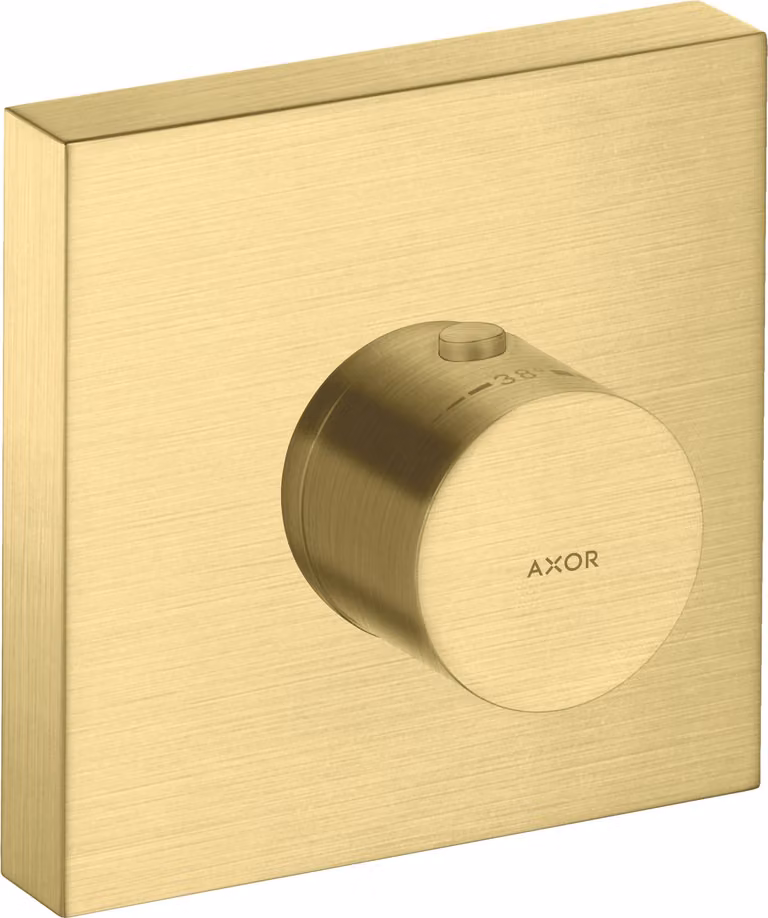 hansgrohe AXOR Starck ShowerCollection Thermostat de douche à encastrer 12x12 DN20, 10755950, 10755950