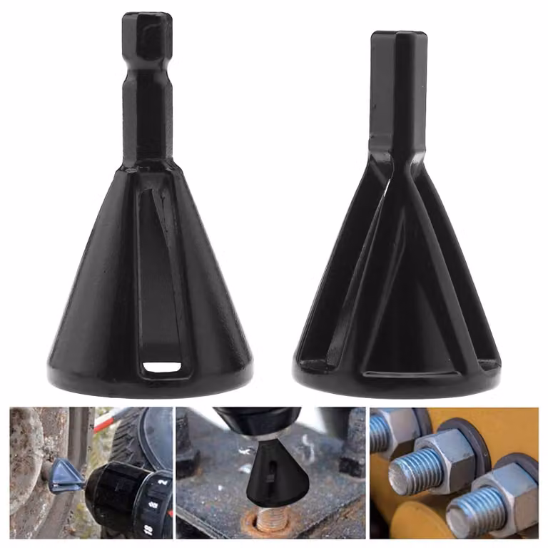 Kit di strumenti per la sbavatura di componenti in acciaio, ideale per la foratura e la levigatura