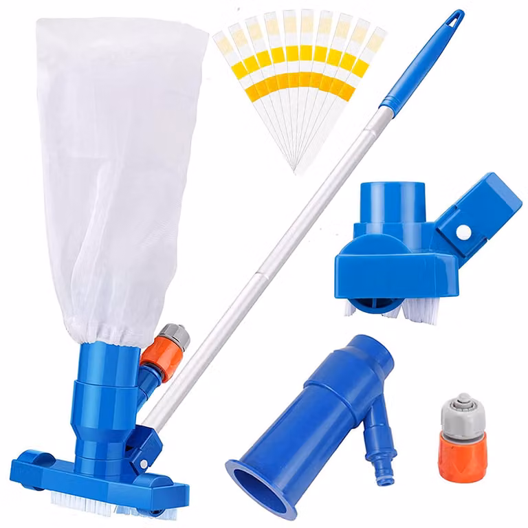 Aspirapolvere per fondi di piscine, aspirapolvere portatile per piscine, compatto, ideale per piscine
