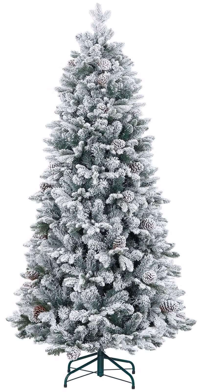 Albero di Natale artificiale - Albero di Natale decorativo - Albero di Natale con rami - Albero di Natale innevato