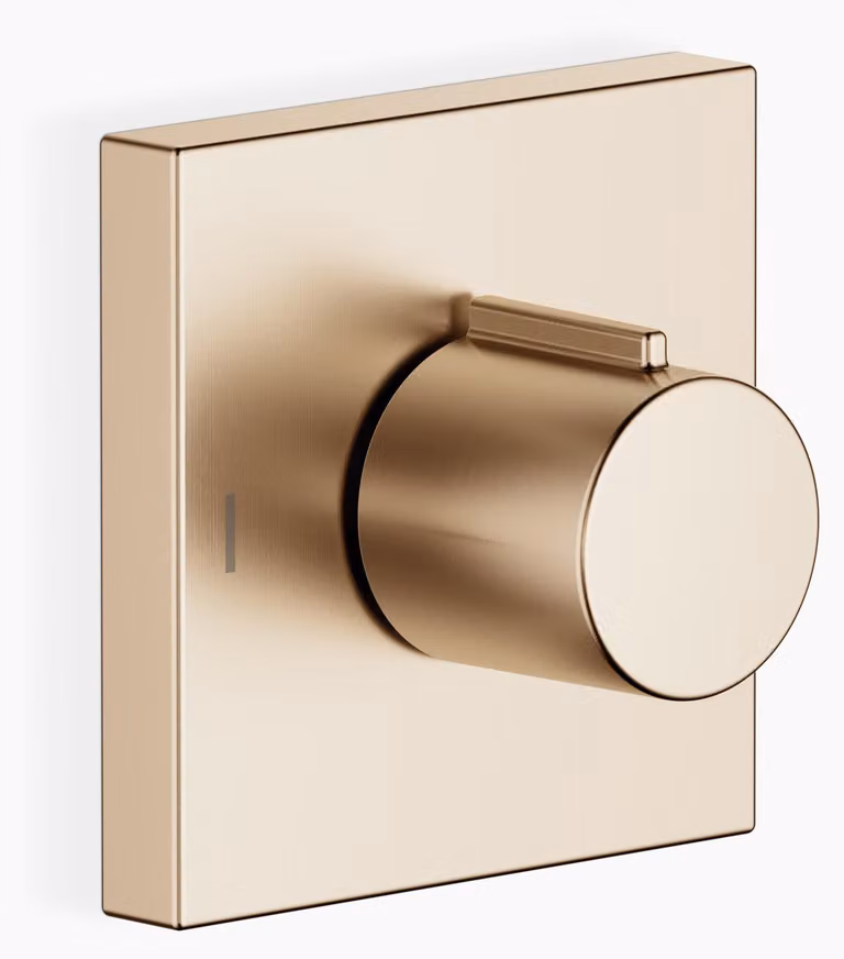Dornbracht IMO inverseur encastré à deux voies, rosace 60x60mm, 36200980-27, 36200980-27