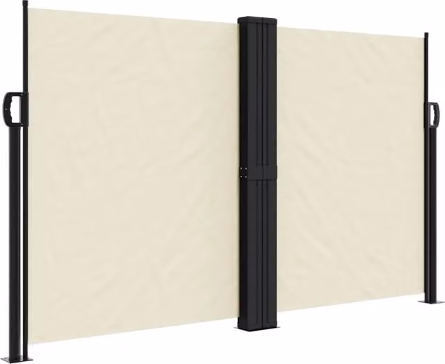 Tenda da sole laterale retrattile DESIGN IN in poliestere e acciaio, colore beige, L: 1000 cm, H: 140 cm
