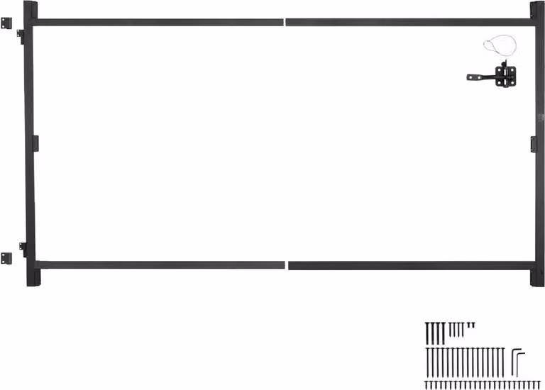 Set di telai per porte Regolabile per apertura (152-243cm) 119cm di altezza