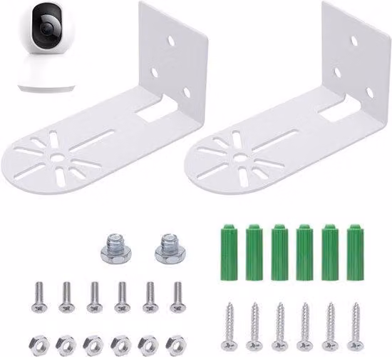 2 supporti a parete e a soffitto per telecamere di sicurezza – compatibili con Eufy e Blink – supporti di montaggio robusti e accessori