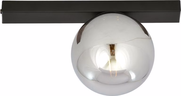 Lampada da soffitto Emibig 1xE14 40W FIT 1 NERO/GRAFITE 1122/1