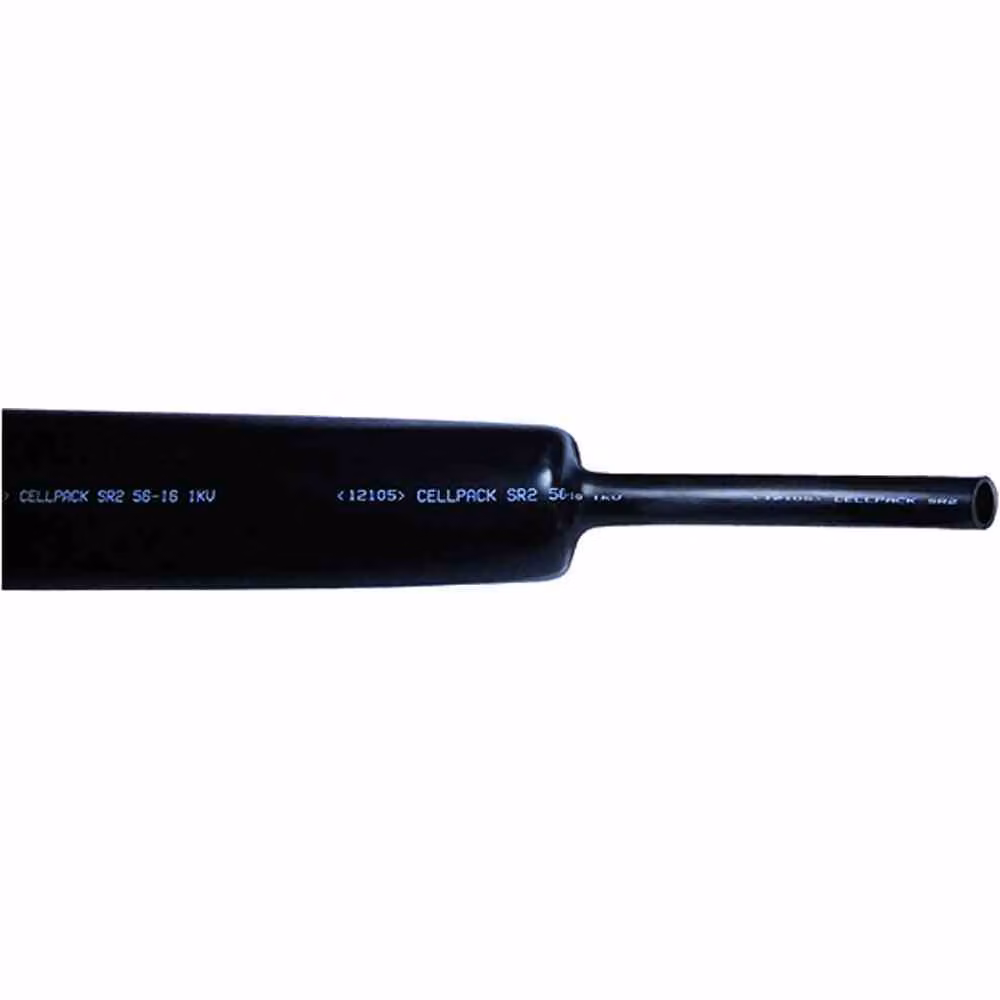Tubo termorestringente Cellpack con adesivo, in taglio da 1 m SRH2 75-22/1000 sw