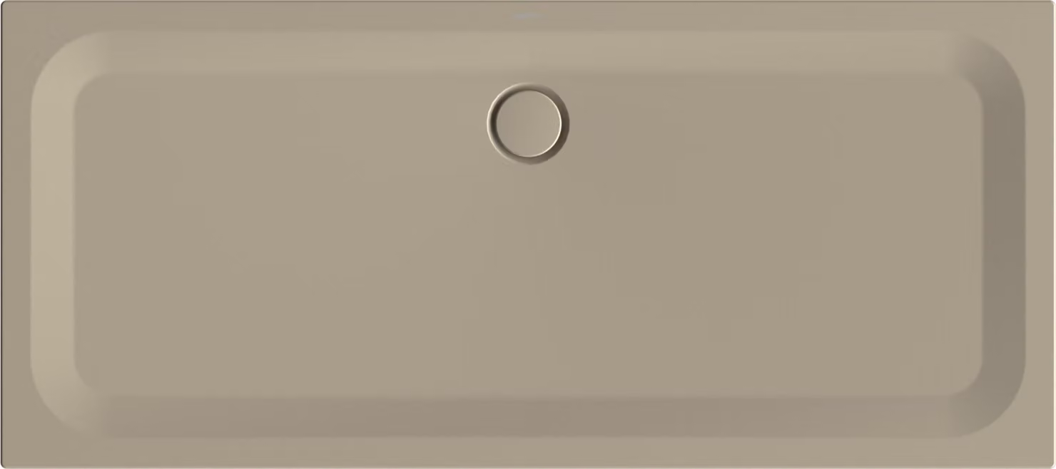 Receveur de douche rectangulaire BetteUltra avec support de baignoire minimum, 1800x800x35mm, 5986-415T1, 5986-415T1
