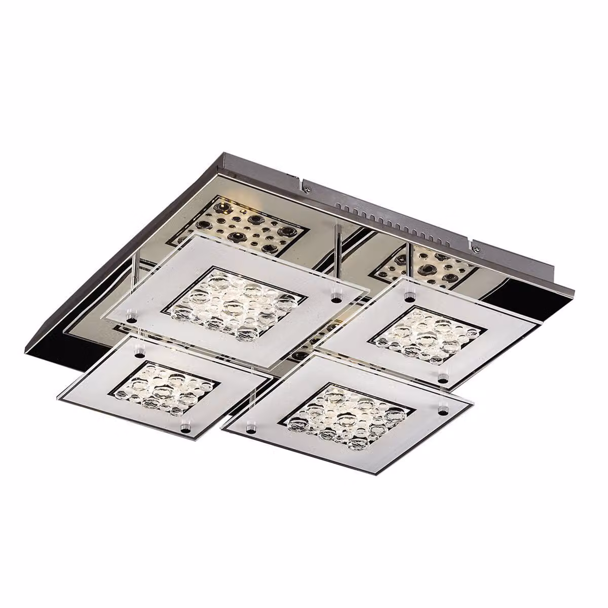 Italux Laax LED plafond soffitto classico cromo C29396F-1A