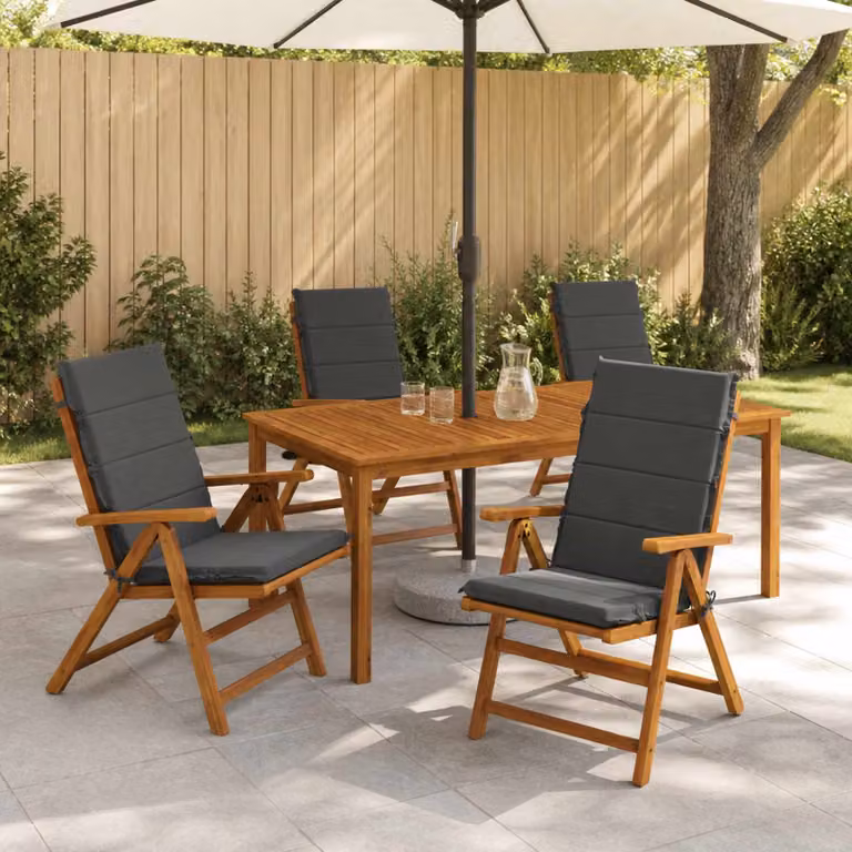 vidaXL Cuscino per sedia a schienale alto GEMERT 6 pz 100% Poliestere