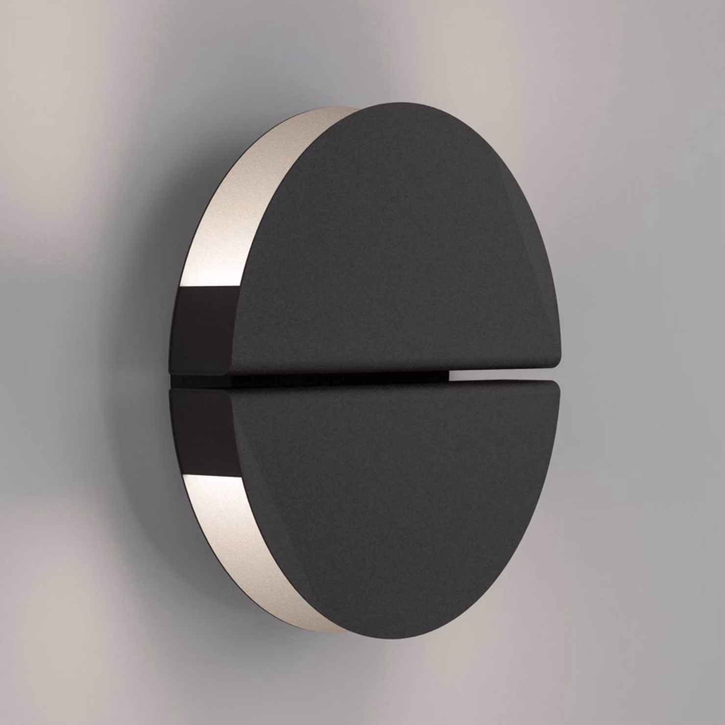 EGLO Applique da parete PIANOSA, Nero, Soggiorno / Sala da pranzo, Acciaio Inox, Applique
