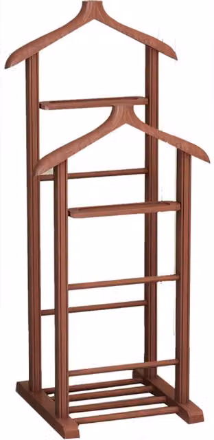 Appendiabiti servomuto legno marrone