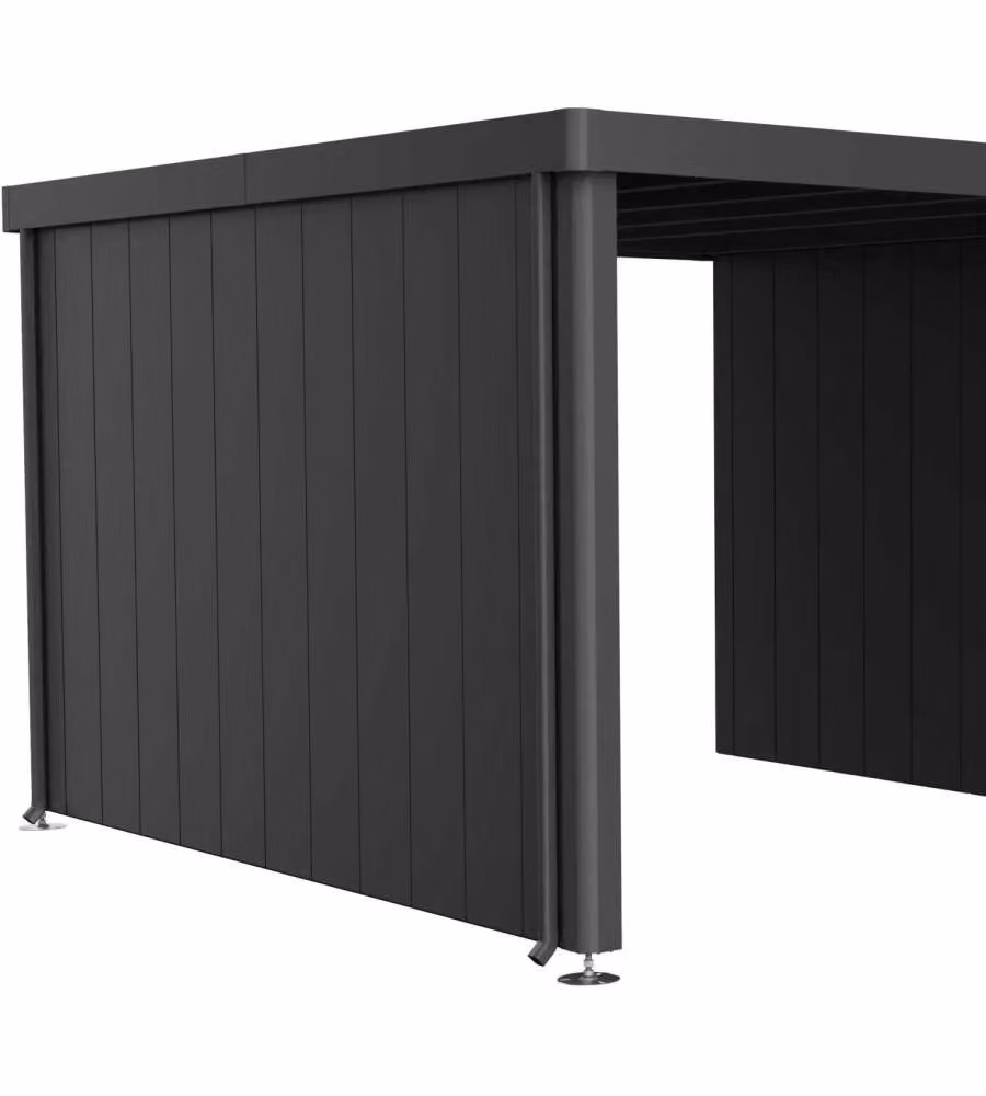 Biohort Parete Laterale Grigio Scuro per Casetta Neo 4A/4B/4C/4D 3,15m