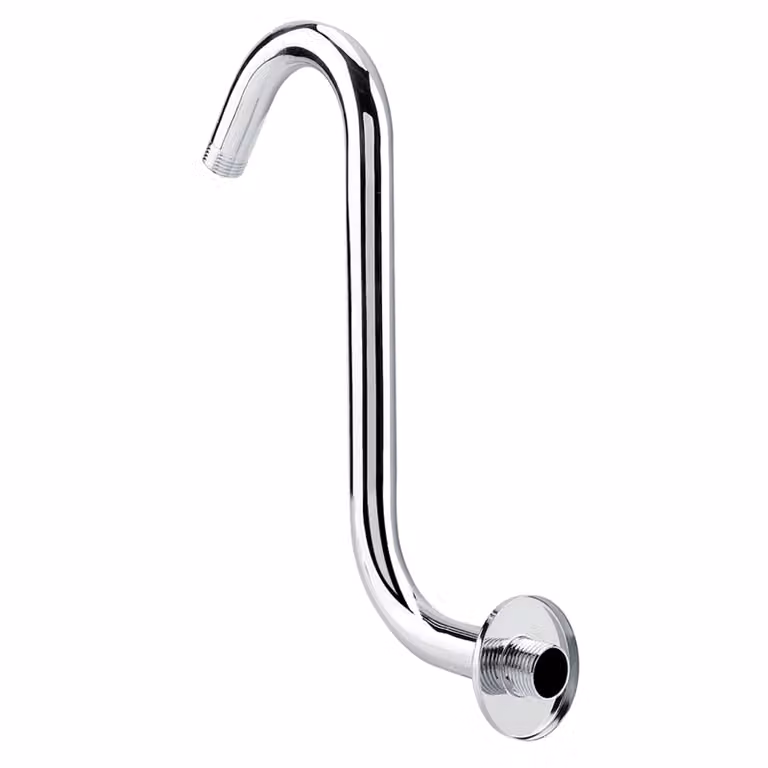 Braccio di estensione della doccia, braccio di estensione della doccia S, braccio di estensione della doccia in acciaio inox, braccio di estensione della doccia del bagno, braccio della doccia S, accessorio del bagno