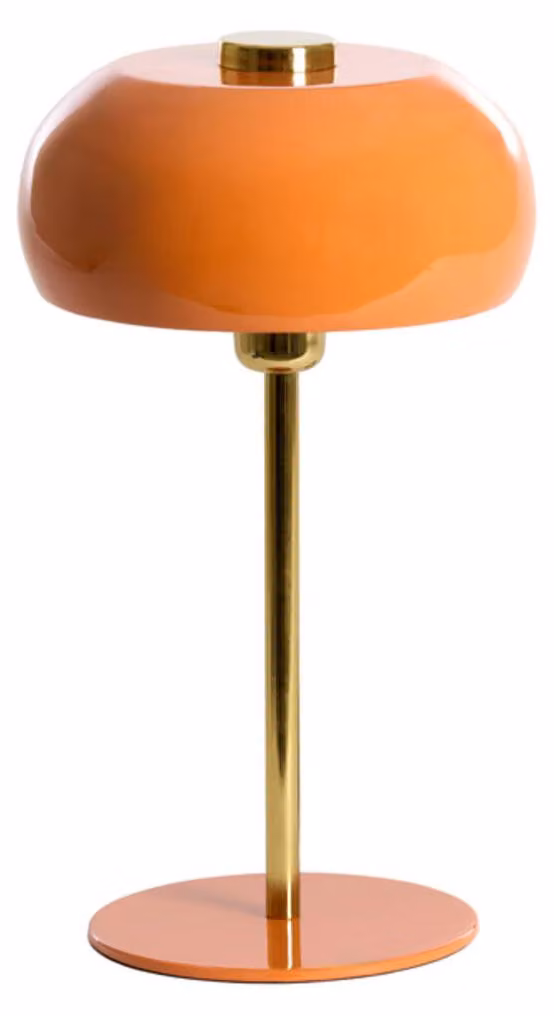 Lampada da tavolo - arancione - SURIN - metallo - lampada d'atmosfera - E27 - 1890190 - Light & Living