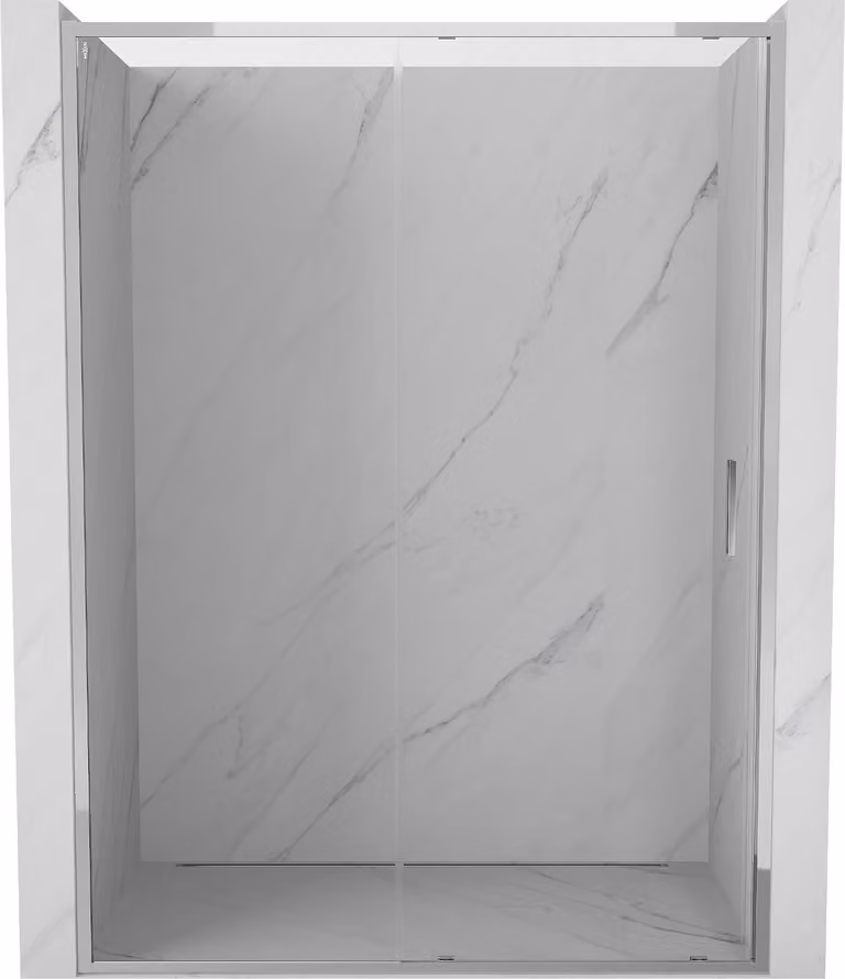 Mexen Exo porta doccia scorrevole 160 cm, trasparente, cromato - 8151-160-000-01-00