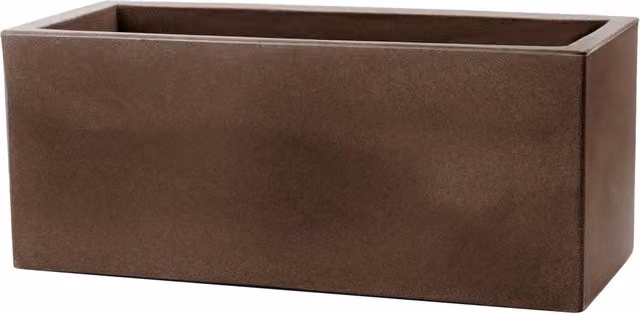 Vaso 115x50x50cm in Resina Tulli Schio Cassa Essential 120 Bronzo