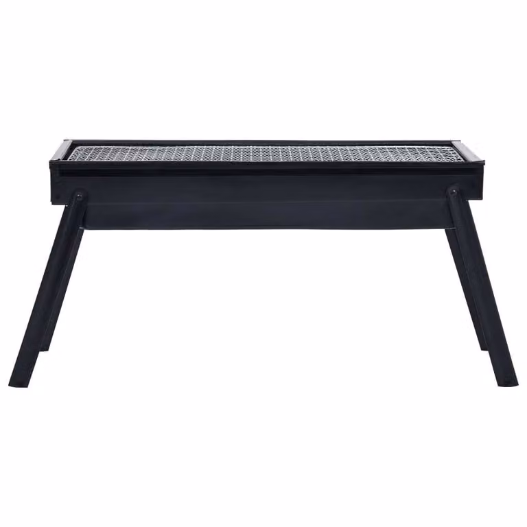Griglia Barbecue da Campeggio Portatile 60x22,5x33cm