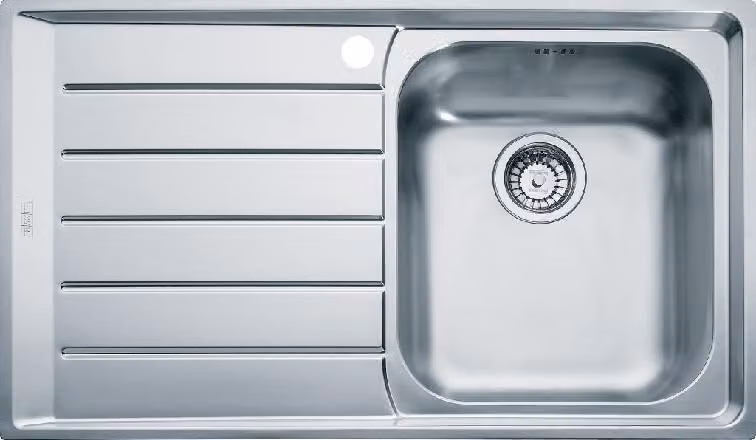 Franke Neptun - Lavello in acciaio inox NEX 611/7, 860x510 mm 101.0120.272