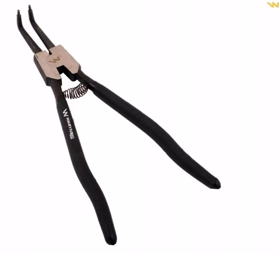Pinza a pappagallo Waryński, 300 mm, con becchi esterni curvi