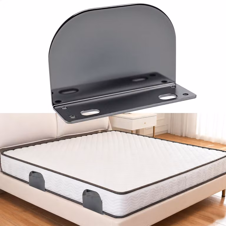 Supporto per cavi in metallo, antiscivolo, confezione singola, dimensioni 15x10x4,2 cm, colore nero