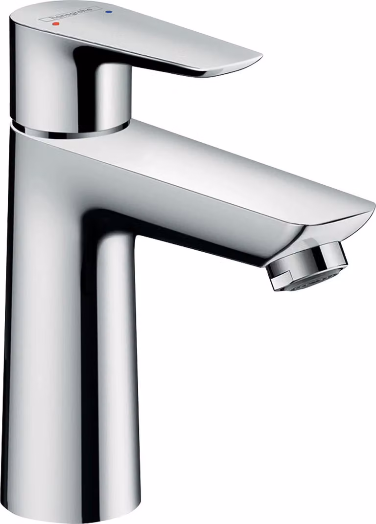 Miscelatore lavabo hansgrohe Talis E con dispositivo di scarico push-open, cromato, 1 pezzo.
