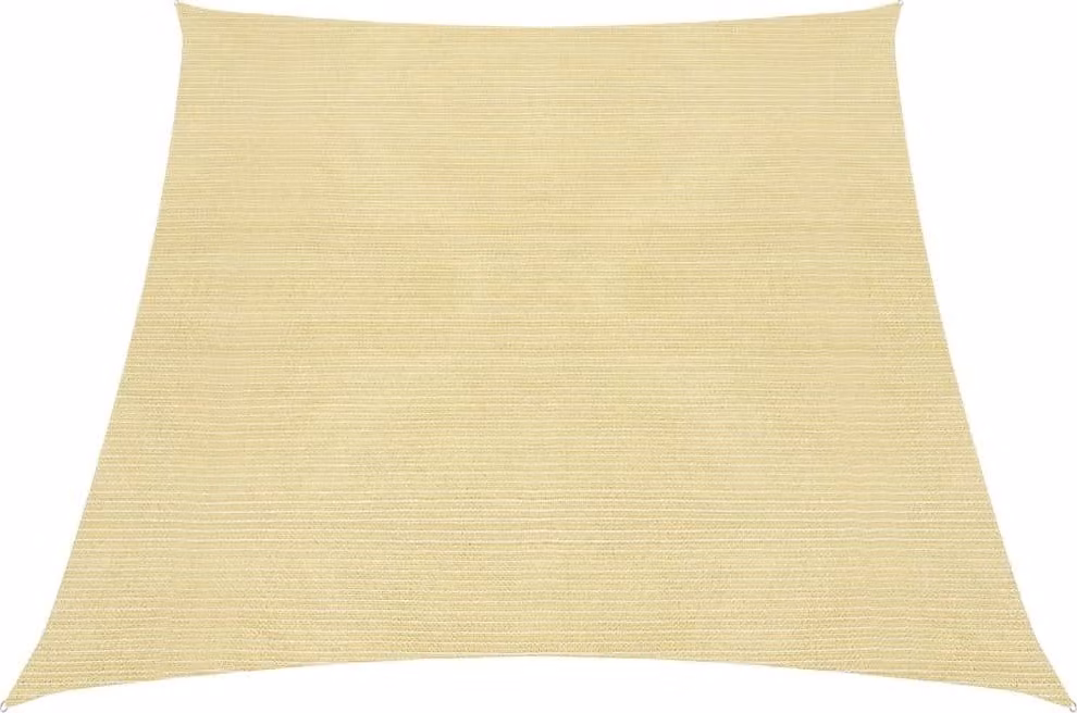 The Living Store Tenda da sole 160 g/m² Beige 3/4x2 m HDPE