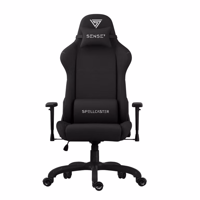 Sense7 Spellcaster FUKU sedia da gioco, poltrona da gioco, sedia da ufficio, sedia da scrivania , sedia girevole con poggiatesta fino a 120 kg nero