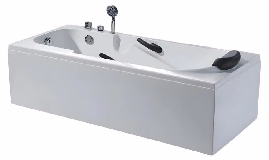 Acrylwanne Luxuswanne Badewanne Wellnesswanne Badewanneneinsatz 170x80 cm