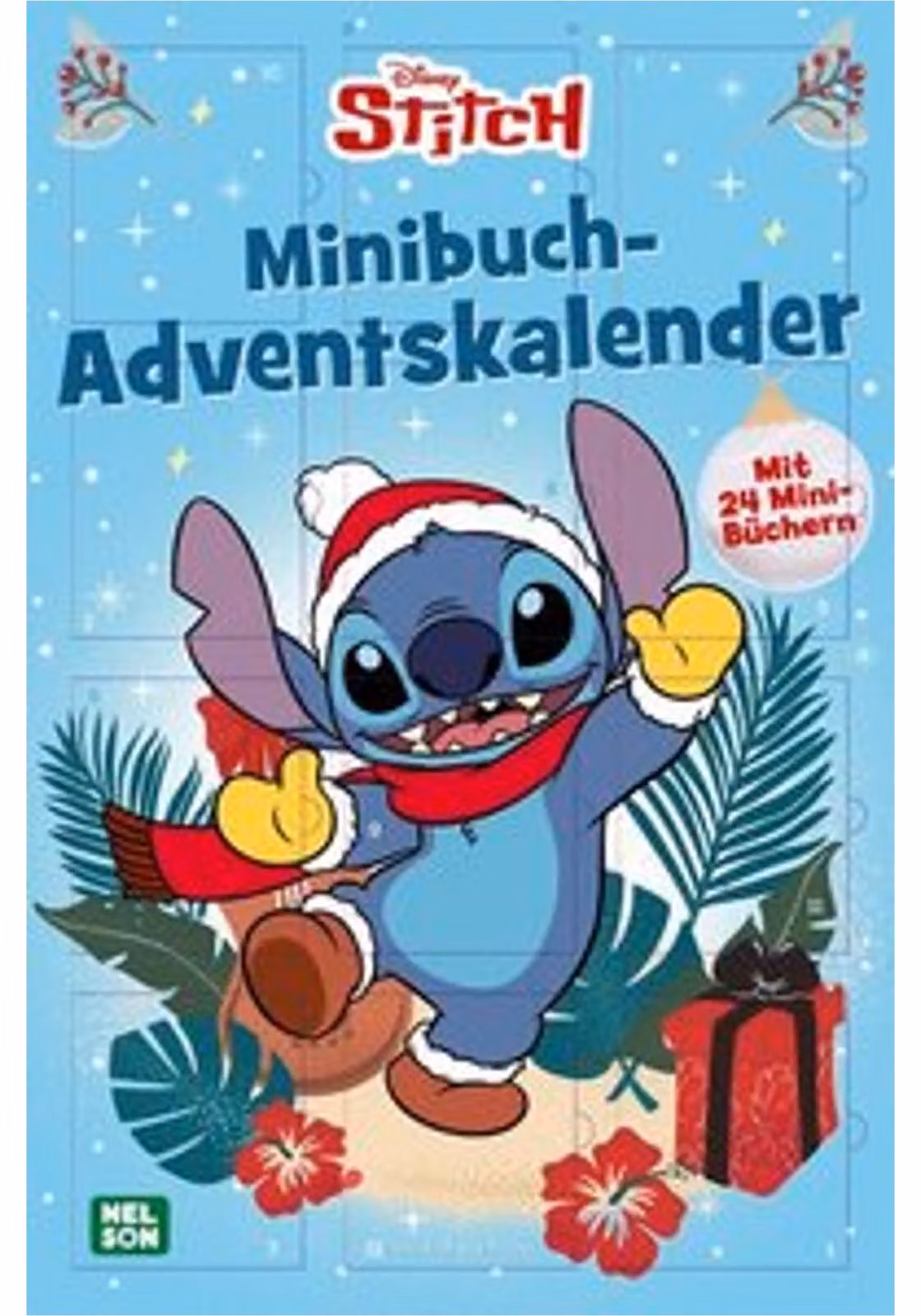 Disney: Calendario dell'Avvento a forma di mini-libro di Stitch