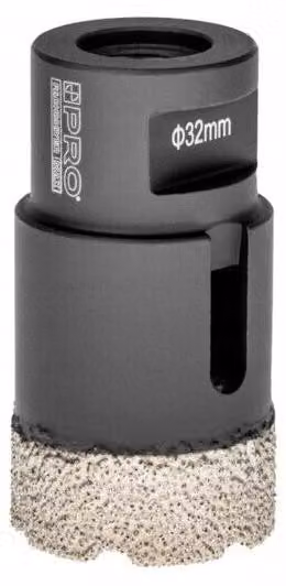 Pro WA332, punta diamantata per foratura a secco, attacco M14, diametro 32 mm