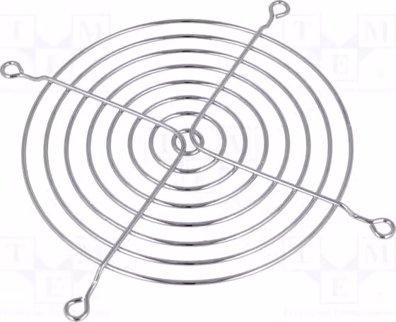 1 vite in metallo, diametro 4,6 mm, per protezioni di dimensioni 120x120 mm
