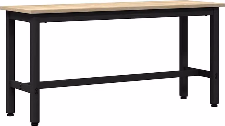 Panchina da pranzo Rovere Sonoma 100 x 32,5 x 48,5 cm