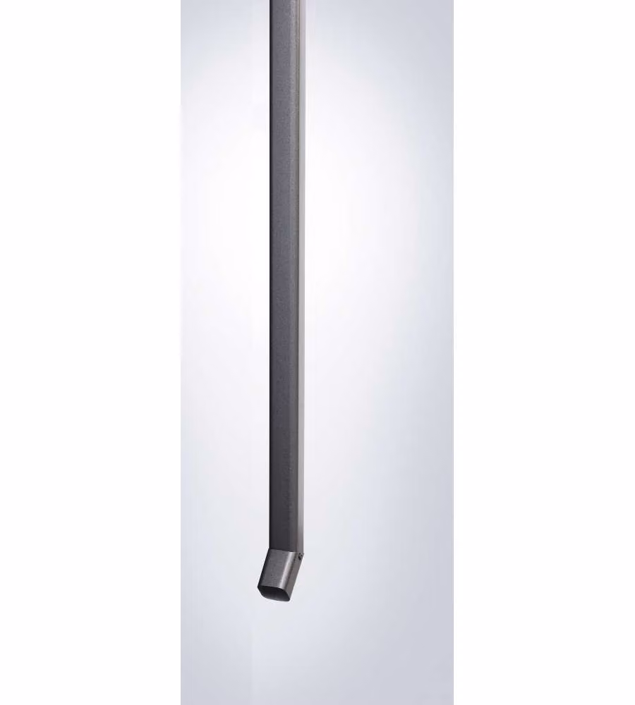 Tubi pluviali per Casetta AvantGarde grigio scuro metallizzato 2 unità
