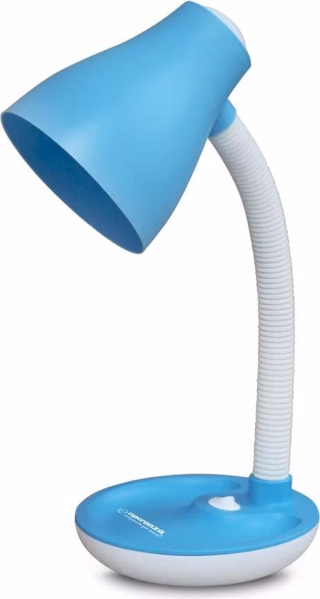 Lampada da scrivania Esperanza E27 Atria Blu